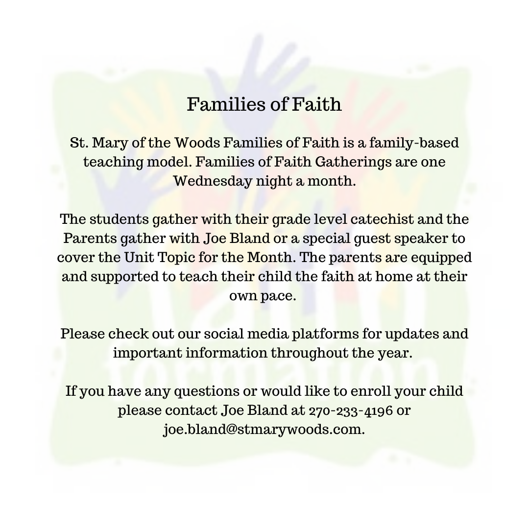 Famlies in Faith