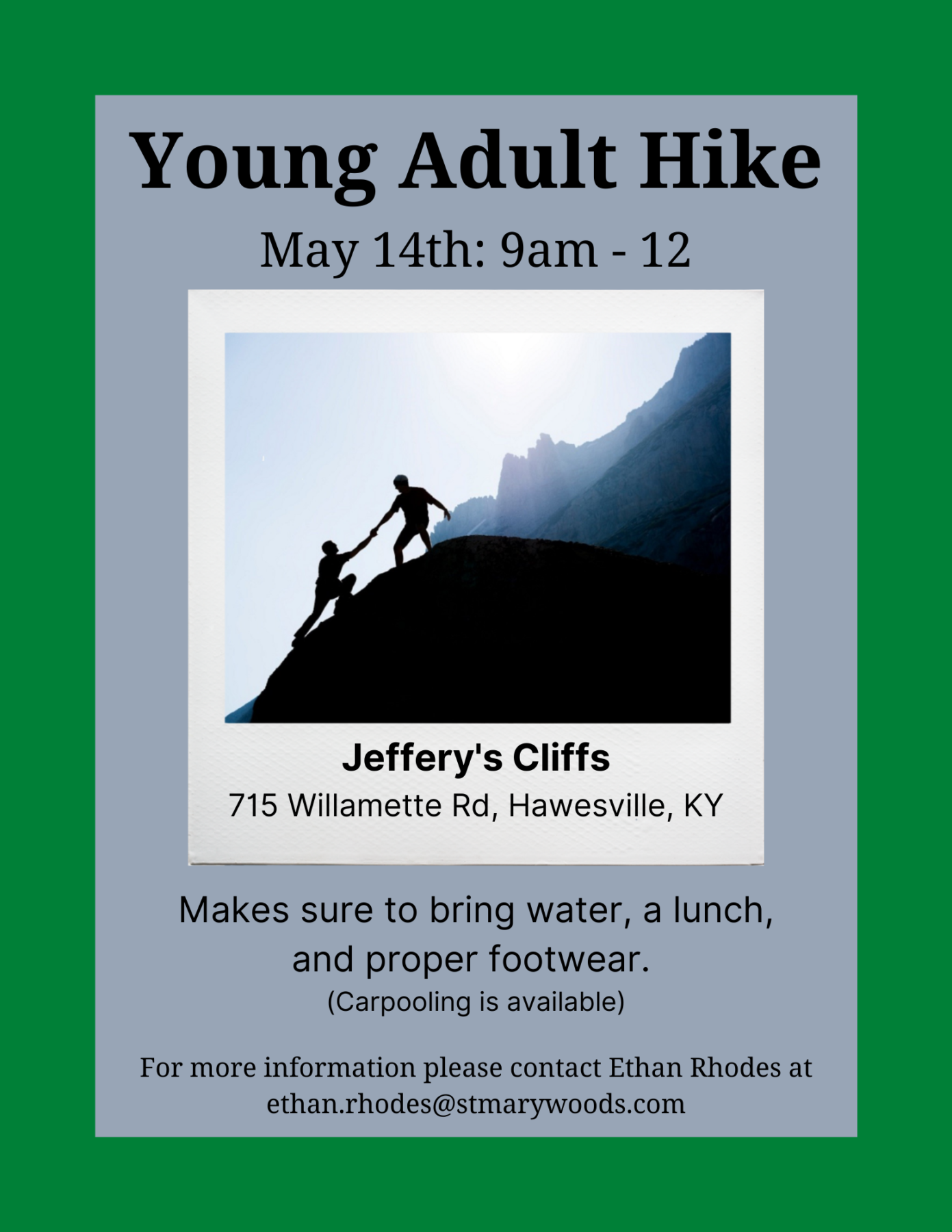 Young Adult Hike
