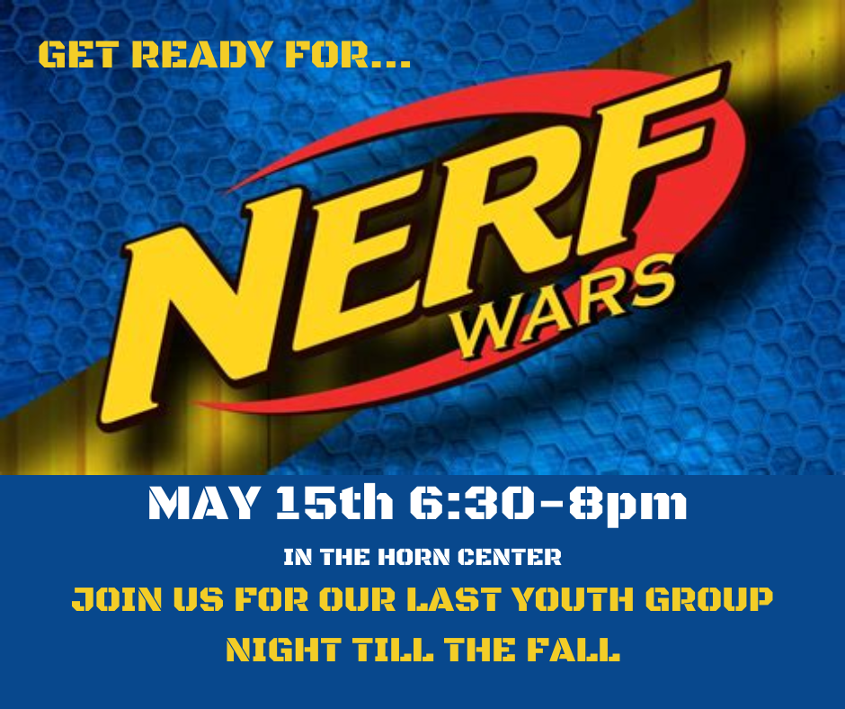 Nerf Youth Group event