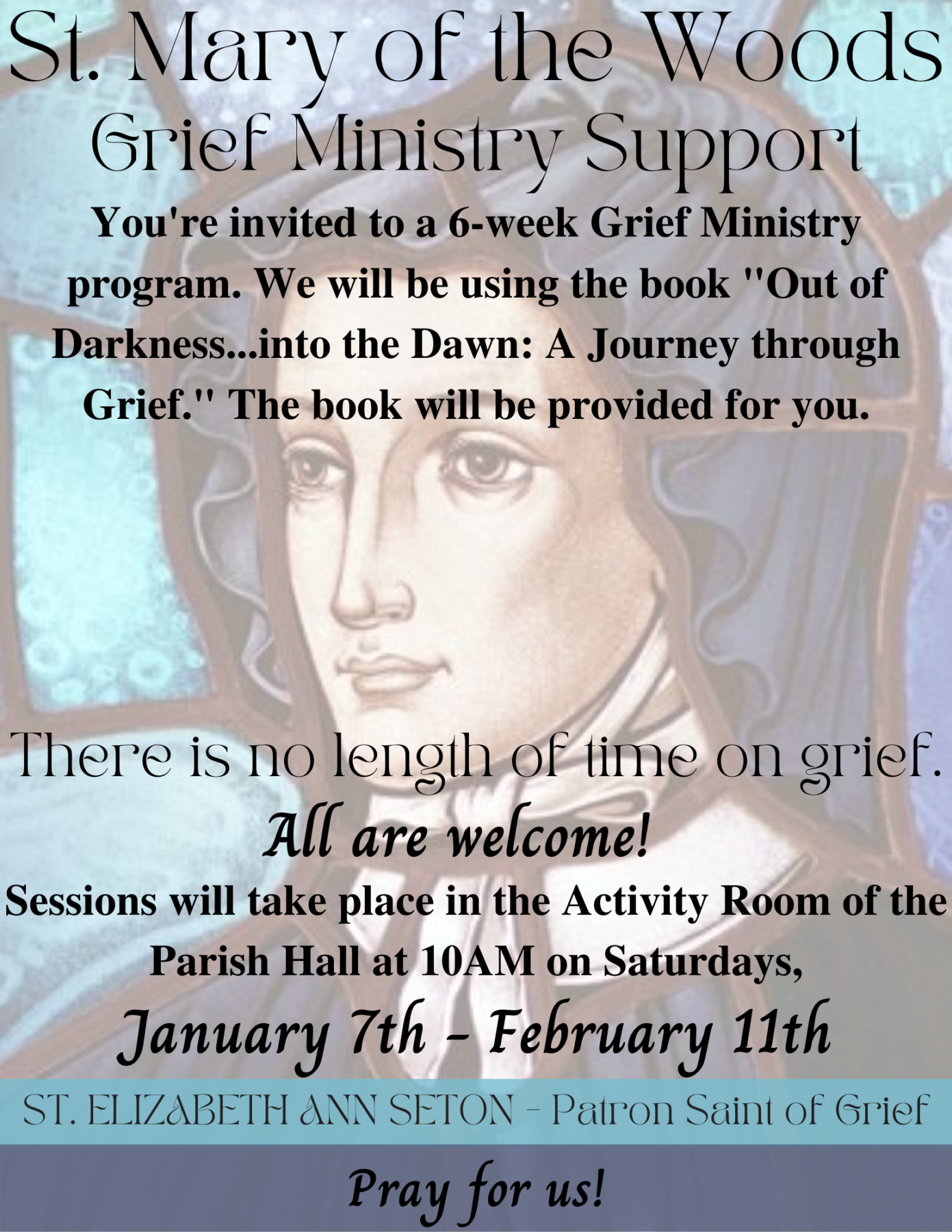 Grief Ministry Jan 7 - Feb 11
